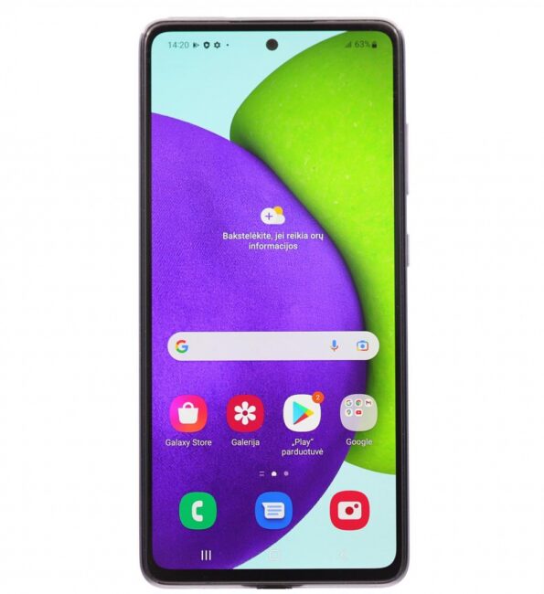 Naudotas Samsung Galaxy A52 Black 128GB
