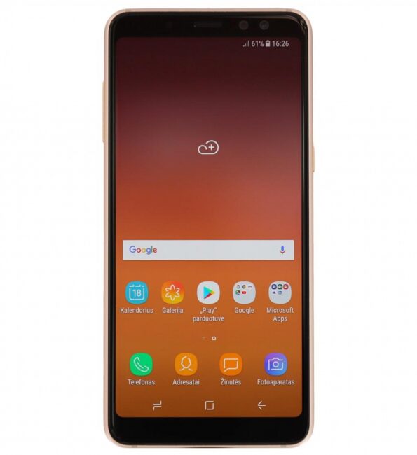 Naudotas Samsung Galaxy A8 2018 32GB Gold