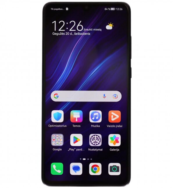 Naudotas Huawei P30 128GB Black