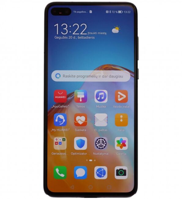 Naudotas Huawei P40 Black 128GB